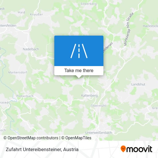 Zufahrt Untereibensteiner map