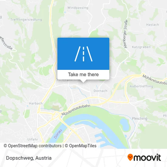 Dopschweg map