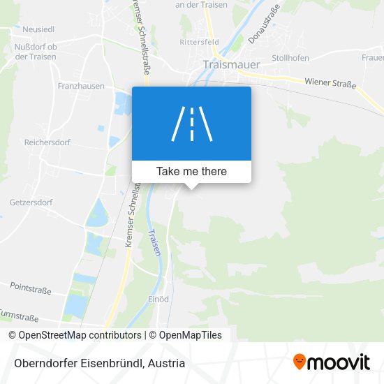 Oberndorfer Eisenbründl map