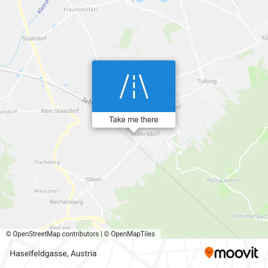 Haselfeldgasse map