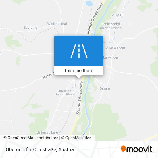 Oberndorfer Ortsstraße map