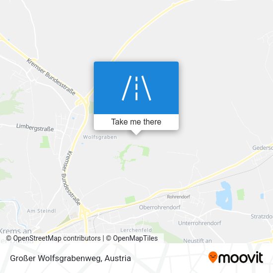 Großer Wolfsgrabenweg map