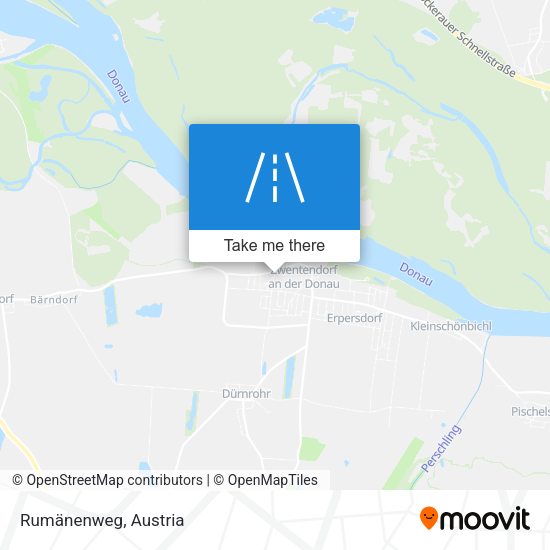 Rumänenweg map