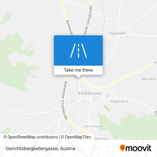 Gerichtsbergkellergasse map