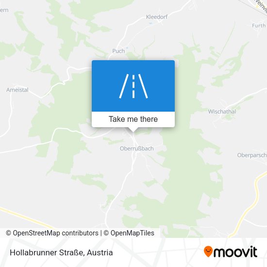 Hollabrunner Straße map