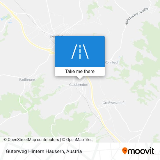 Güterweg Hintern Häusern map