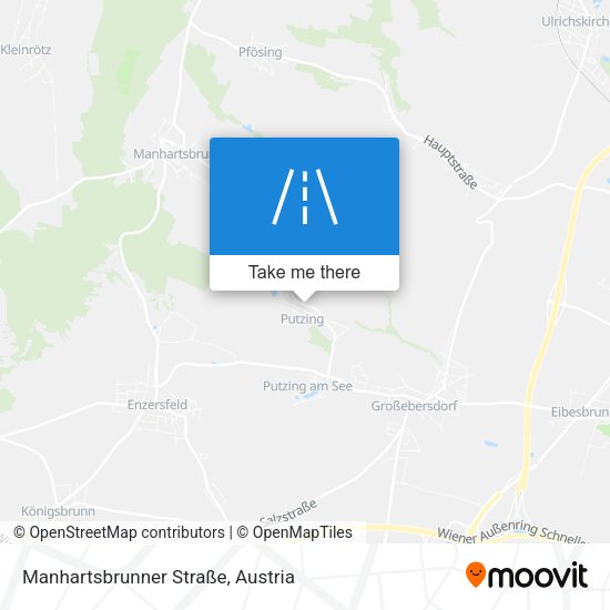 Manhartsbrunner Straße map