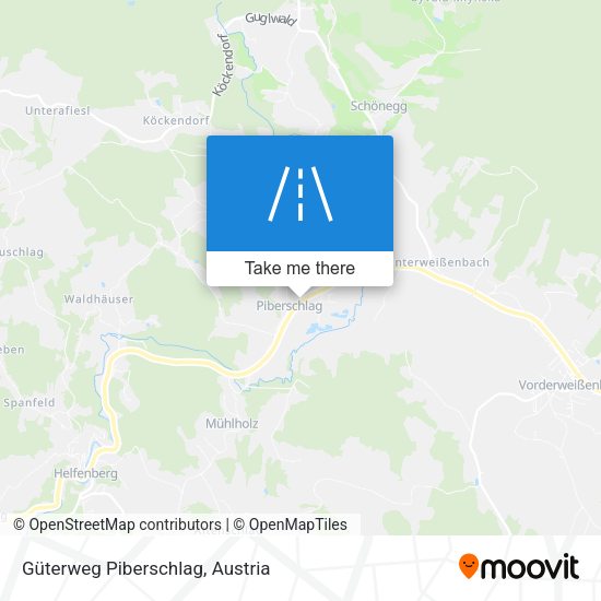 Güterweg Piberschlag map