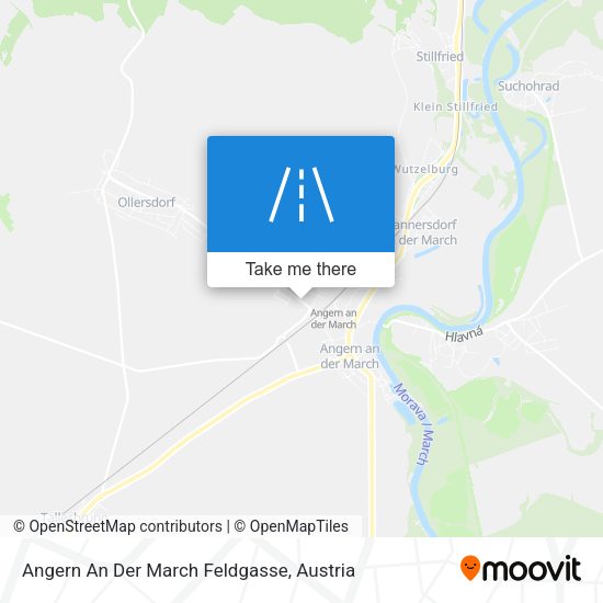 Angern An Der March Feldgasse map
