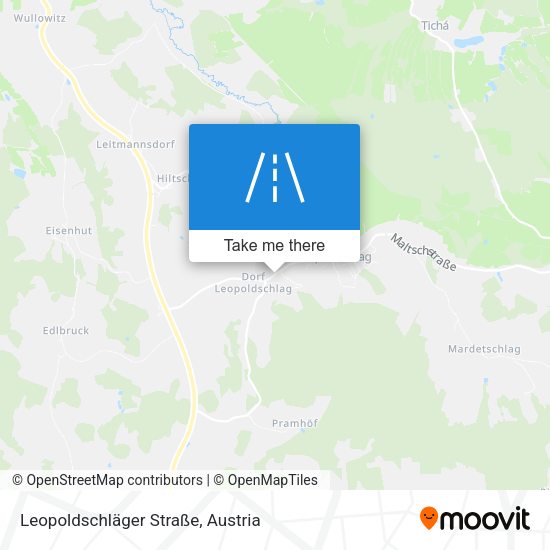 Leopoldschläger Straße map