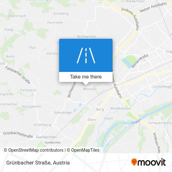 Grünbacher Straße map