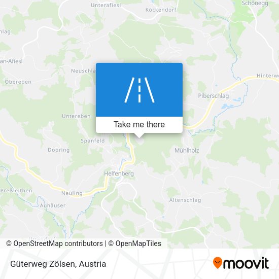 Güterweg Zölsen map