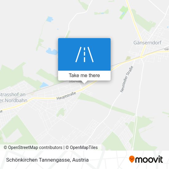 Schönkirchen Tannengasse map