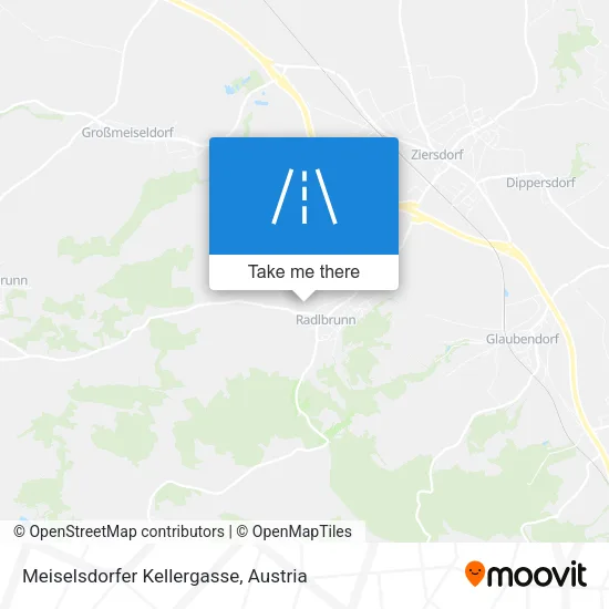 Meiselsdorfer Kellergasse map
