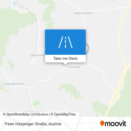 Pater Haspinger Straße map
