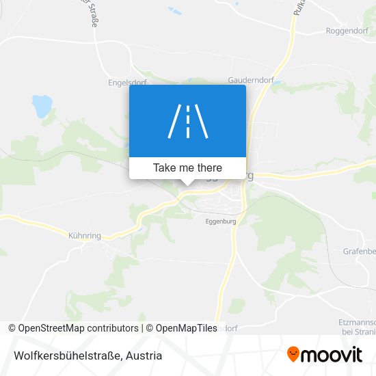 Wolfkersbühelstraße map
