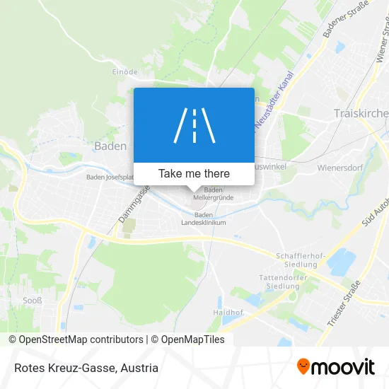 Rotes Kreuz-Gasse map