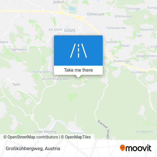 Großkühbergweg map