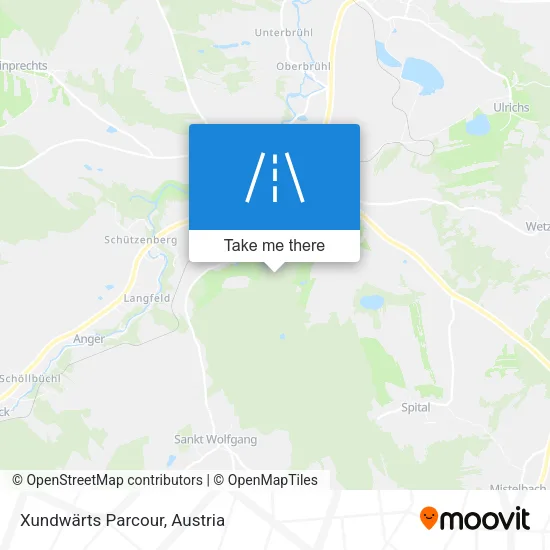 Xundwärts Parcour map