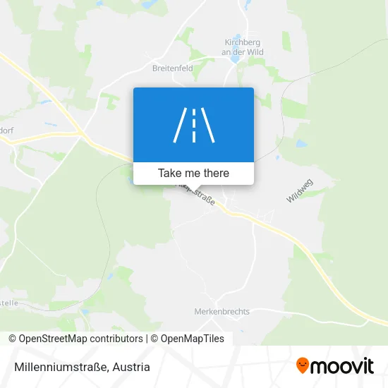 Millenniumstraße map