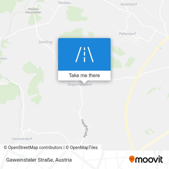 Gaweinstaler Straße map