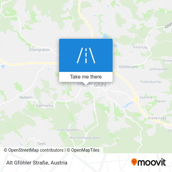 Alt Gföhler Straße map