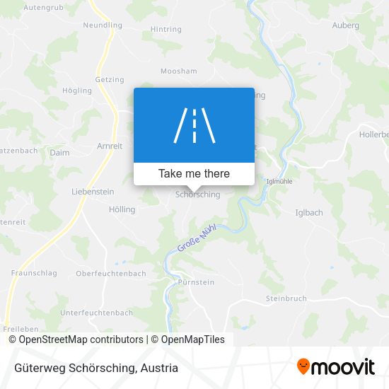Güterweg Schörsching map