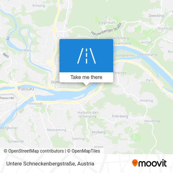 Untere Schneckenbergstraße map