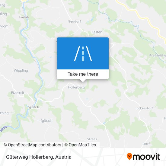 Güterweg Hollerberg map