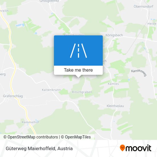 Güterweg Maierhoffeld map