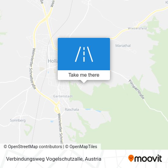Verbindungsweg Vogelschutzalle map