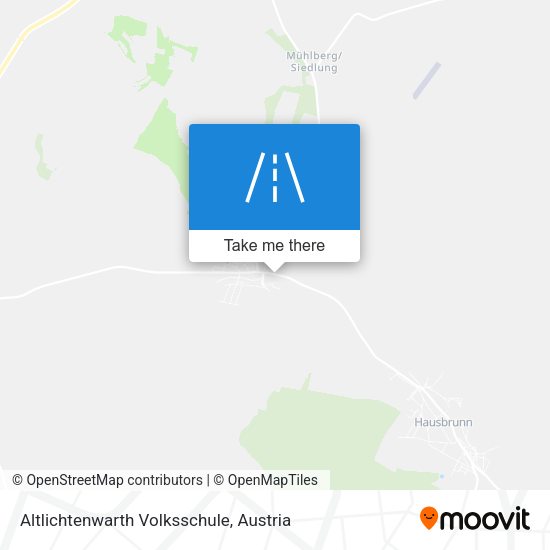 Altlichtenwarth Volksschule map