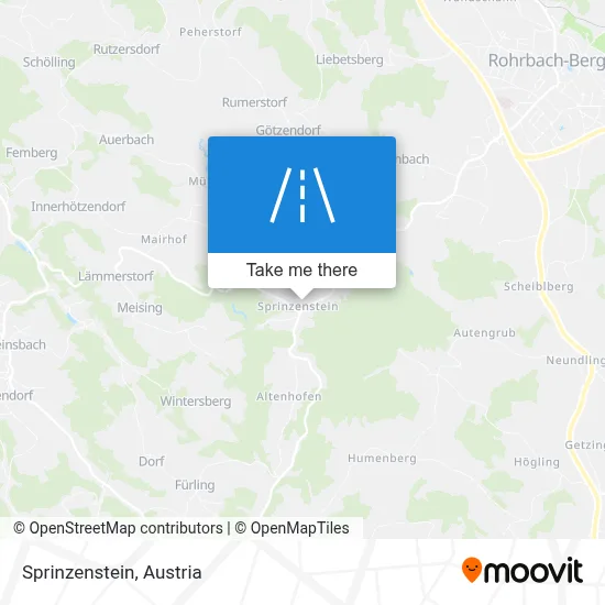 Sprinzenstein map