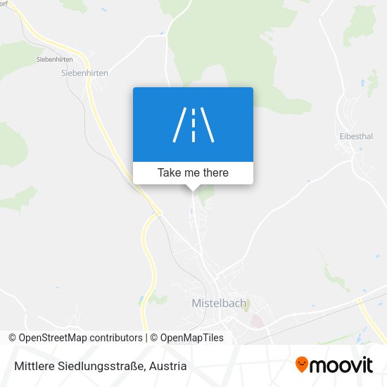 Mittlere Siedlungsstraße map