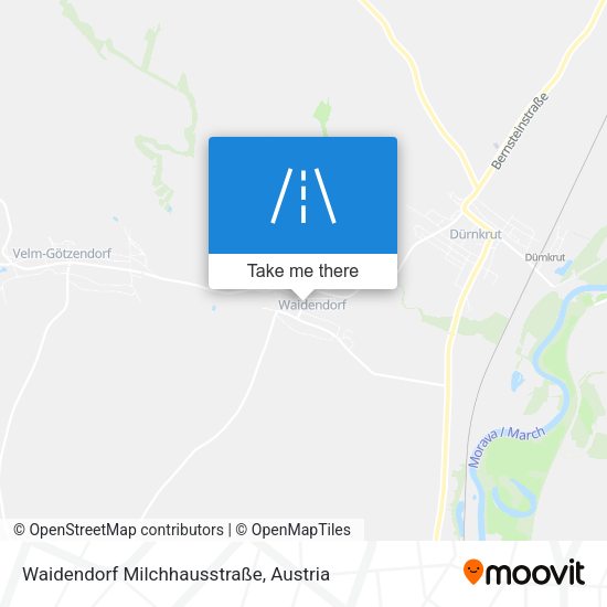 Waidendorf Milchhausstraße map
