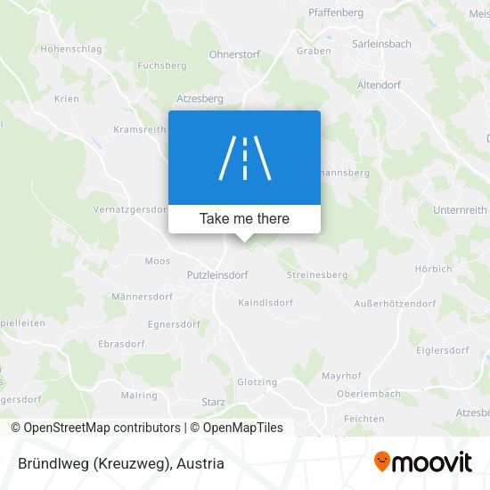 Bründlweg (Kreuzweg) map