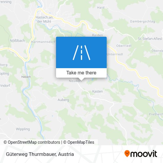 Güterweg Thurmbauer map