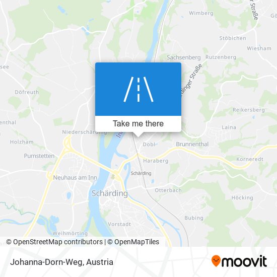 Johanna-Dorn-Weg map