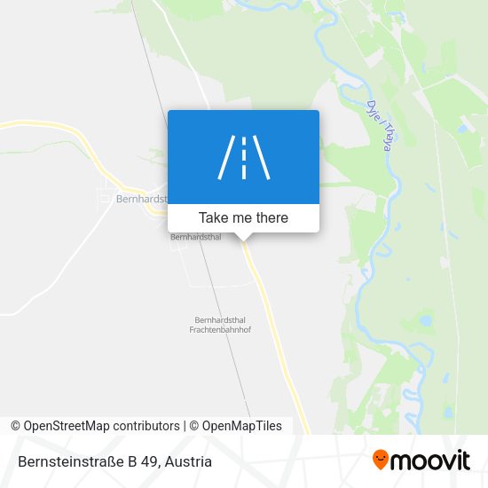 Bernsteinstraße B 49 map