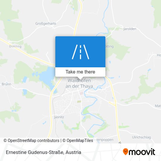 Ernestine Gudenus-Straße map