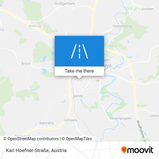 Karl Hoefner-Straße map