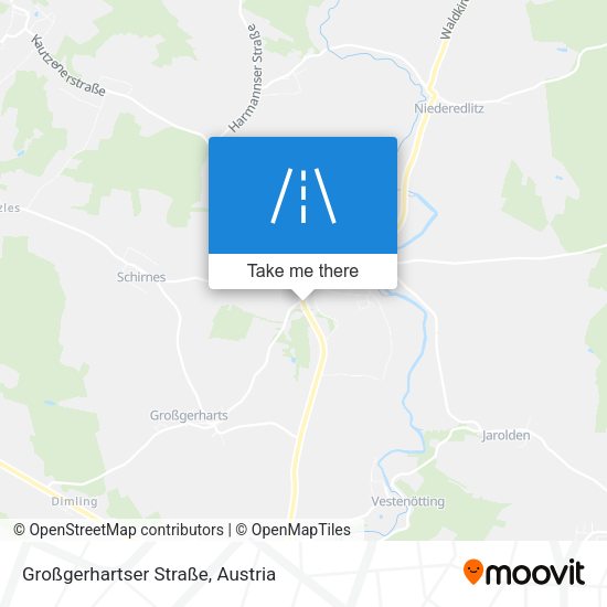 Großgerhartser Straße map