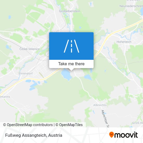Fußweg Assangteich map