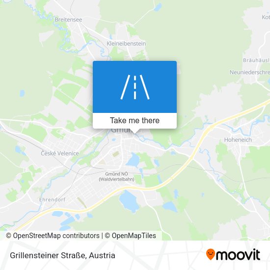 Grillensteiner Straße map