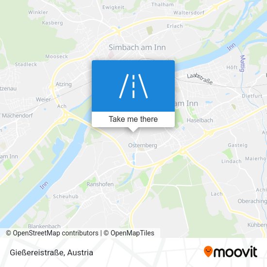 Gießereistraße map