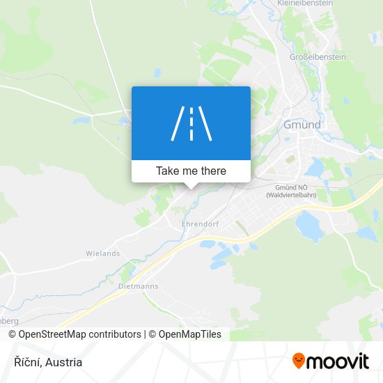 Říční map