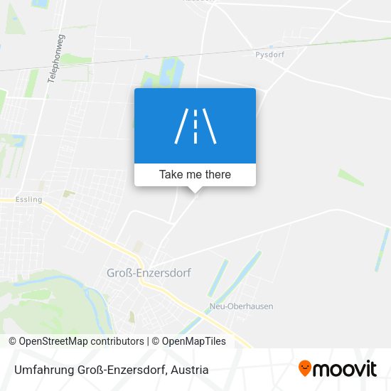 Umfahrung Groß-Enzersdorf map