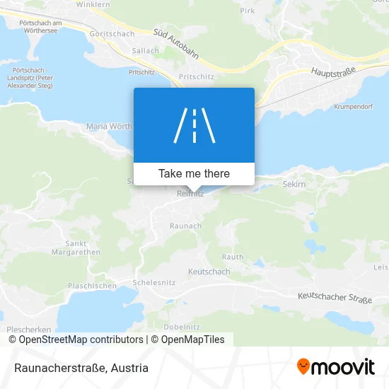 Raunacherstraße map