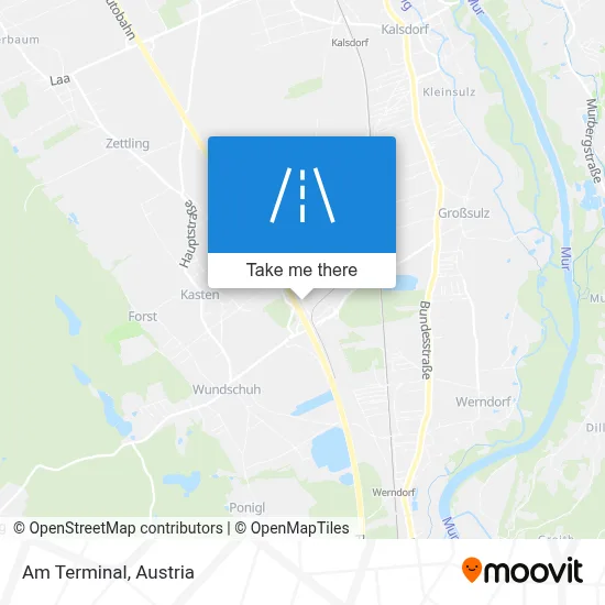 Am Terminal map