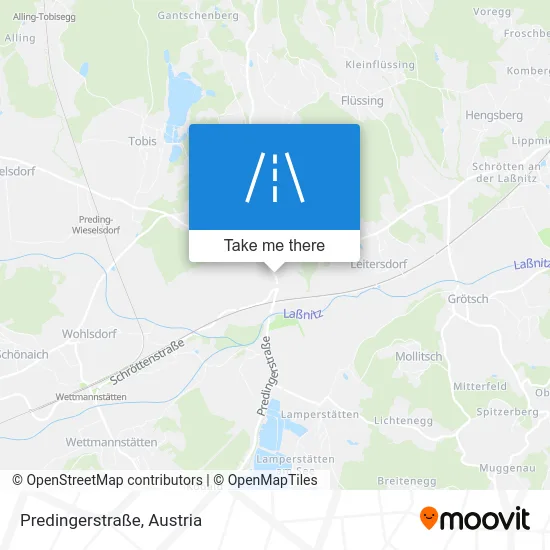 Predingerstraße map